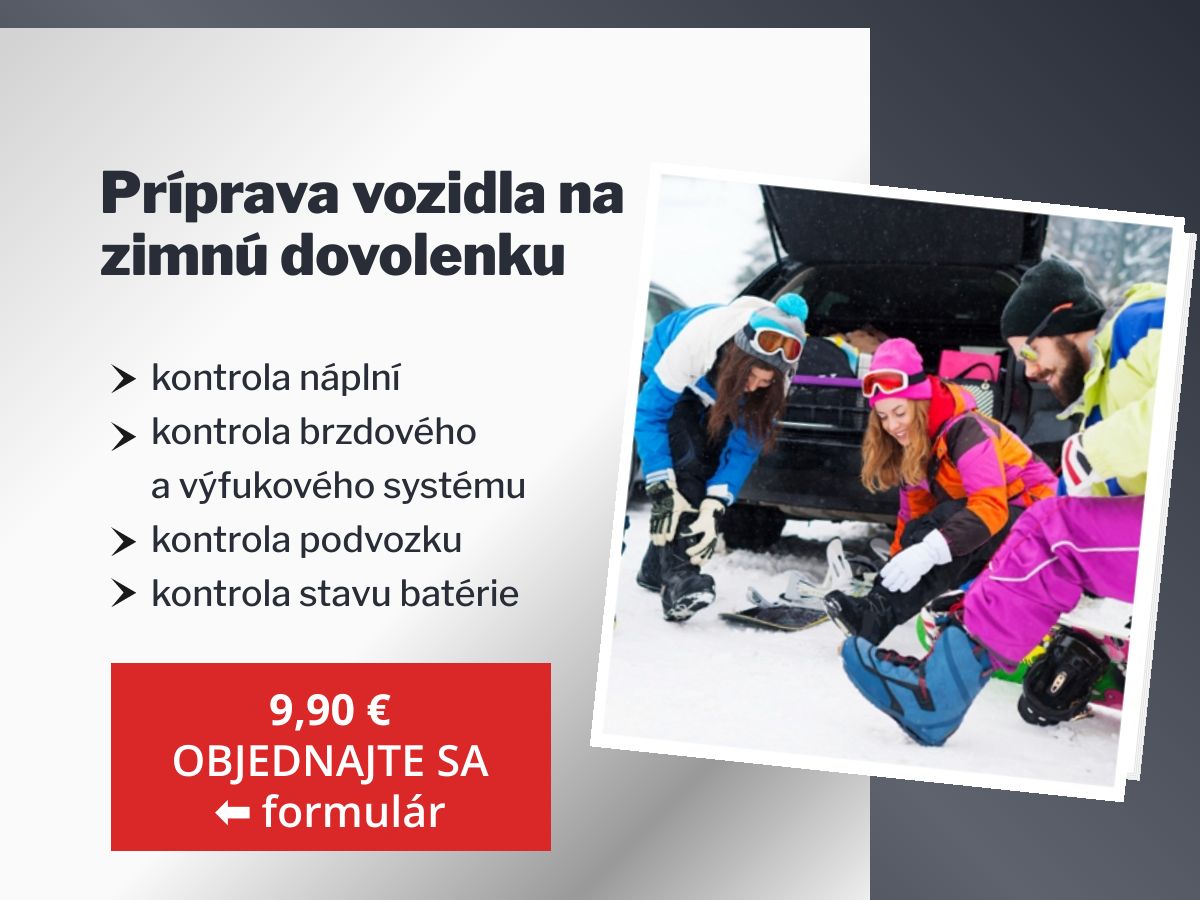 Servisná kontrola pred dovolenkou